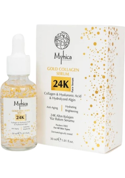 Nemlendirici Altın Parçacıkları Içeren Serum