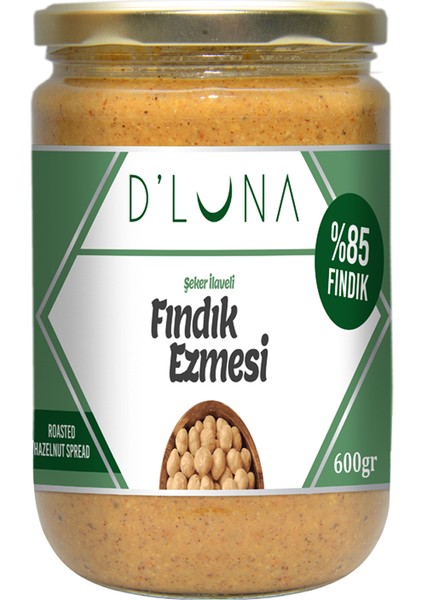 D’ Luna %85 Fındık Ezmesi 600 gr