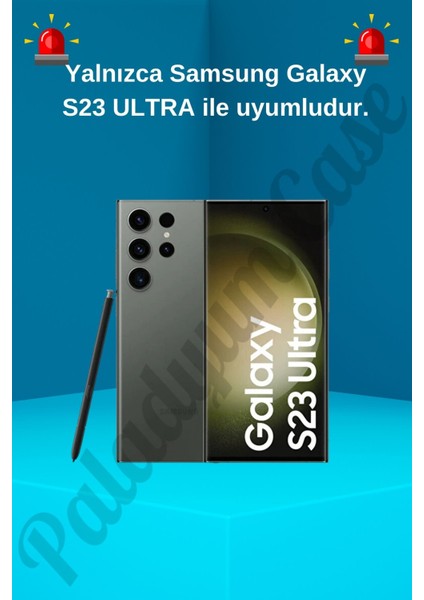 Samsung Galaxy S23 Ultra Uyumlu Elmas Pırlanta Taşlı Gri Kılıf