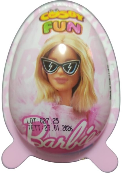 Lisanslı Barbie & Lisanslı Hot Wheels Oyuncaklı Yumurta * 24 Adet
