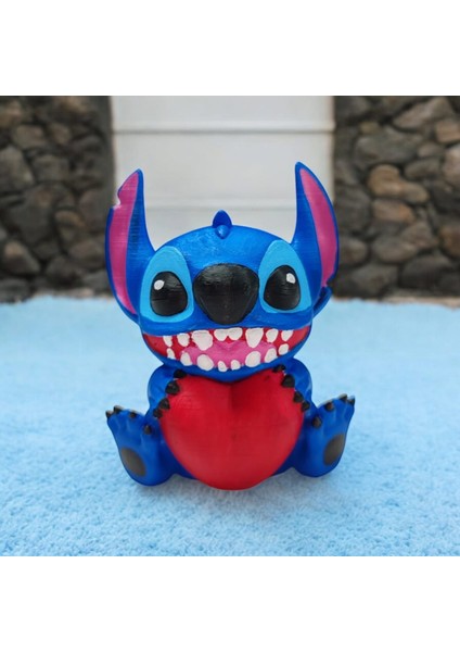 Kalpli Stitch 10 cm Dekor Figür Oyuncak