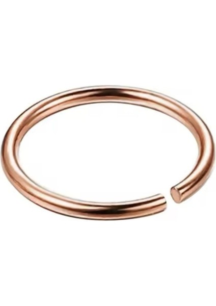 Cerrahi Çelik Halka Çap 10 mm x Kalınlık 1mm (Belly Hoop) (Göbek Halkası)- 1 Adet