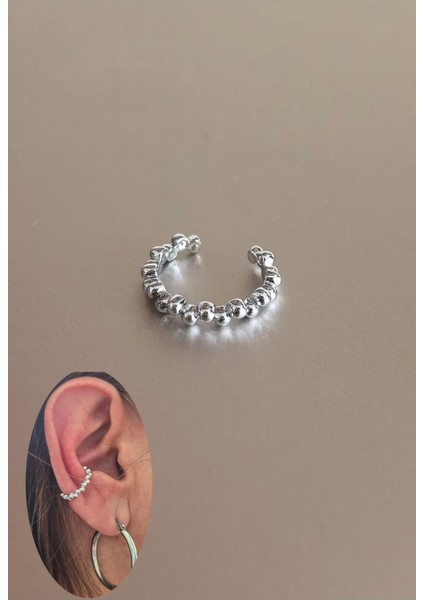 Top Top Sıkıştırma / Earcuff /orbital / Helix - 1 Adet
