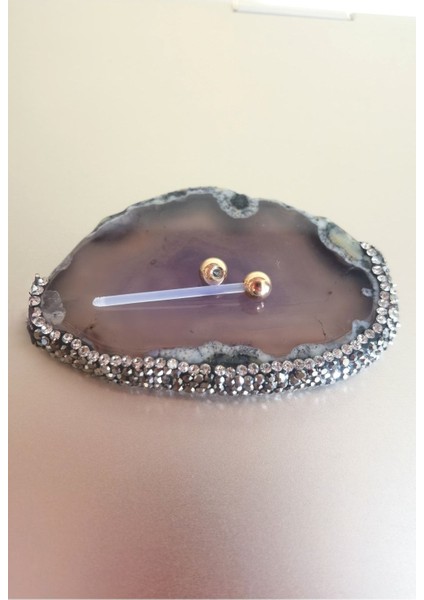 Bioplast&cerrahi Çelik Hamile Göbek Piercingi/bar Uzunlugu 25 Mm-1 Adet fiyatları