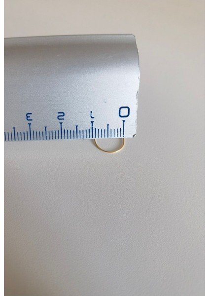 925 Ayar Gümüş Ekstra Ince Halka Hızma Kalınlığı 0,6 mm 1 Adet