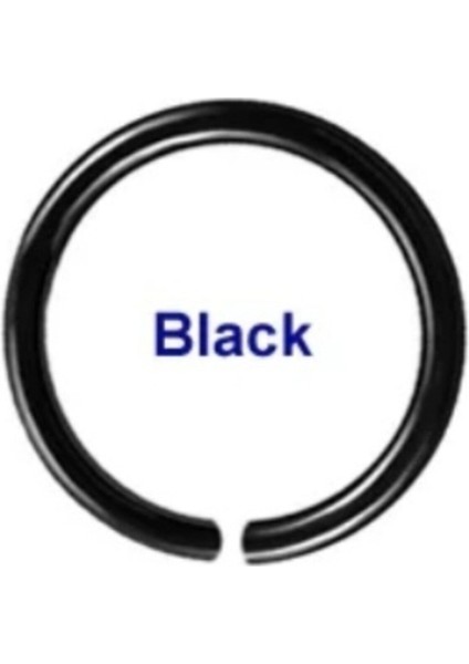 316 L Cerrahi Çelik Halka Piercing - Halka Çapı 8 mm (Orta Boy) 1 Adet modelleri