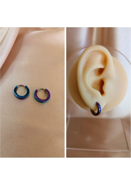 Cerrahi Çelik Halka Küpe