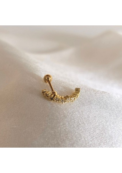 Cerrahi Çelik Zigzag Stil Piercing - Bar 6 MM-1ADET fiyatları