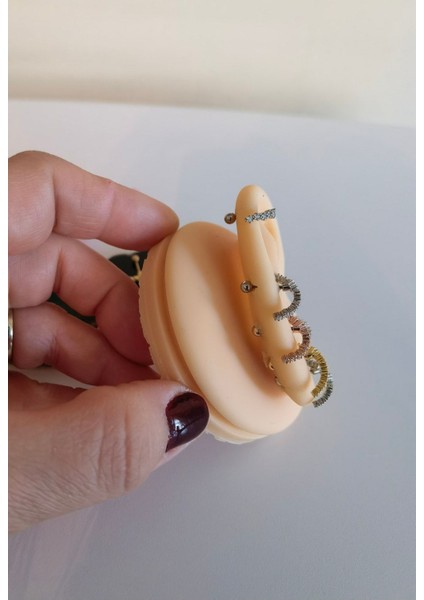 Cerrahi Çelik Zigzag Stil Piercing - Bar 6 MM-1ADET fırsatları