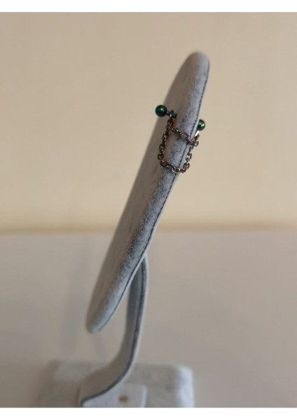 %100 316 L Cerrahi Çelik Çift Zincirli Helix Piercing-1 Adet fiyatları