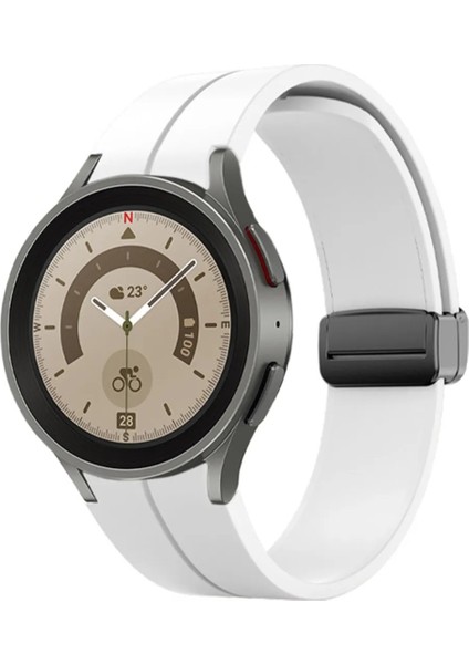 Honor Watch 4 Pro - Gs Pro - Gs 3 - Gs 4 Uyumlu Magnet Mıknatıslı Silikon Kordon 22MM modelleri