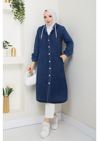 Kadın Mavi Denim Kot Kap -PMK397 fiyatları