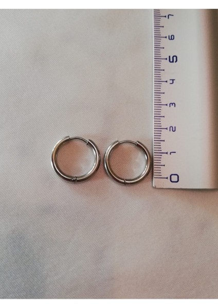 316L Cerrahi Çelik Halka Küpe / Piercing 15 mm