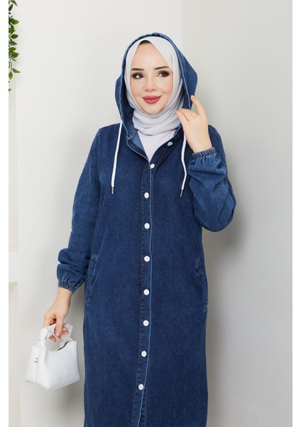 Kadın Mavi Denim Kot Kap -PMK397 fırsatları