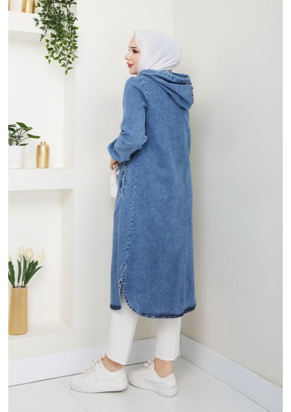 Kadın Mavi Denim Kot Kap -PMK397 fırsatları