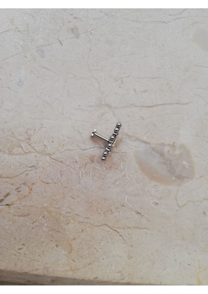 %100 316 L Cerrahi Çelik Helix Piercing - Bar Uzunluğu 6 Mm- 1 Adet