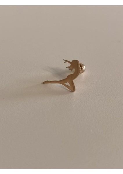 %100 316 L Cerrahi Çelik Dansçı Kadın Piercing - Bar Uzunluğu 6 mm - 1 Adet modelleri