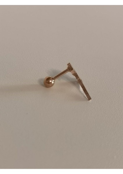 %100 316 L Cerrahi Çelik Dansçı Kadın Piercing - Bar Uzunluğu 6 mm - 1 Adet indirimleri