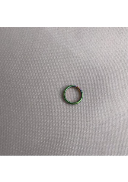 316 L Cerrahi Çelik Bükülerek Açılan Halka Piercing Takısı /çap 8mm-Kalınlık 1,2mm- 1 Adet fiyatları