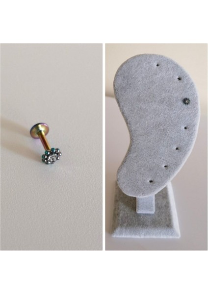 Minik Papatya Labrent Piercing