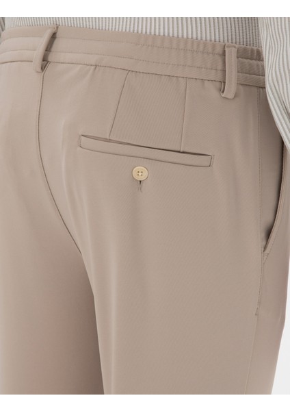 Erkek Bej Klasik Jogger Pantolon 50306962-VR012