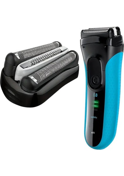 Shawer Head Yedek Tıraş Başlığı Parçaları Aksesuarları S3 32B Serisi3 Tıraş Başlığı, S3 3040S 3000S 310 3010 3080S-4 3050CC 390CC 380S, 3090CC Vb. Için Uygundur modelleri