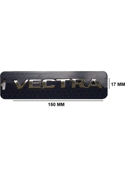 Arka Bagaj Yazı Opel Vectra ''vectra''