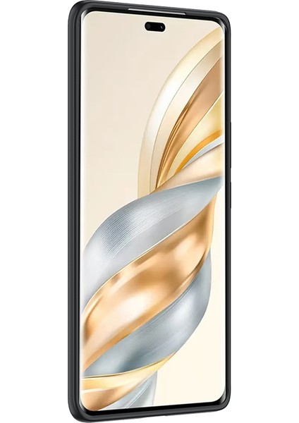 Honor Magic 7 Lite Kılıf Kamera Çıkıntılı Korumalı Deri Görünümlü Yumuşak Mat Silikon Niss Kapak