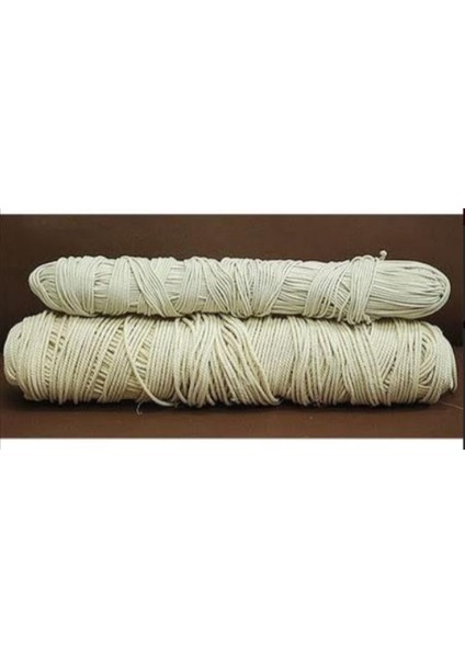 ipek Hobi 5 mm Sömek ipi Pamuk ip Makrome 1 Top 1,5 -2 kg Arasında Gelmektedir