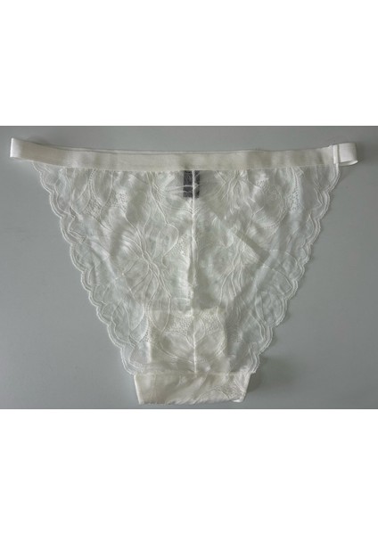 Dantelli,yüksek Bel, Büyük Beden, Transparan Kadın Külot 2 Adet modelleri