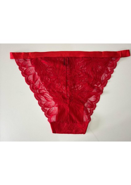 Dantelli,yüksek Bel, Büyük Beden, Transparan Kadın Külot 2 Adet modelleri