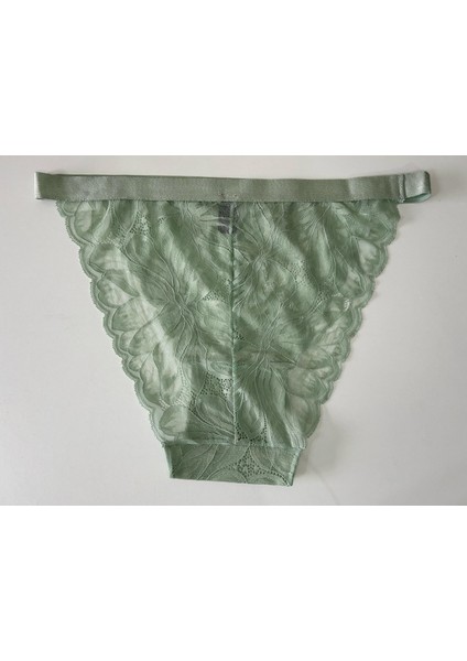 Dantelli,yüksek Bel, Büyük Beden, Transparan Kadın Külot 2 Adet fırsatları