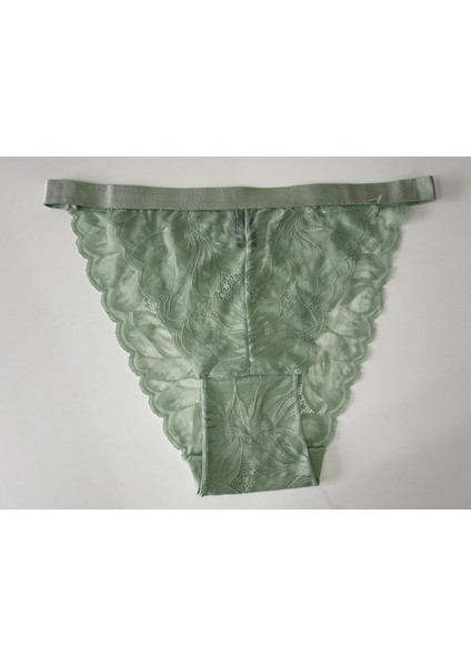 Dantelli,yüksek Bel, Büyük Beden, Transparan Kadın Külot 2 Adet indirimleri