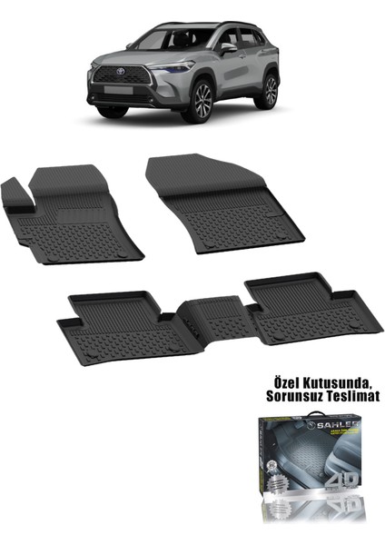Toyota Corolla Cross 2022-2025 Uyumlu 4.5D Premium Havuzlu Oto Paspas- Corolla Cross fiyatları