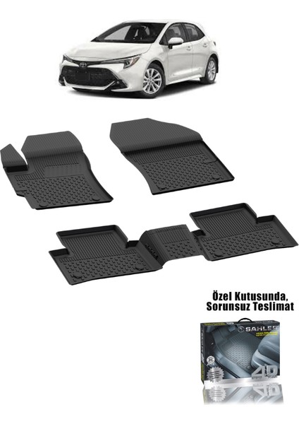 Toyota Corolla HB 2019-2025 Uyumlu 4.5D Premium Havuzlu Oto Paspas- Corolla fiyatları