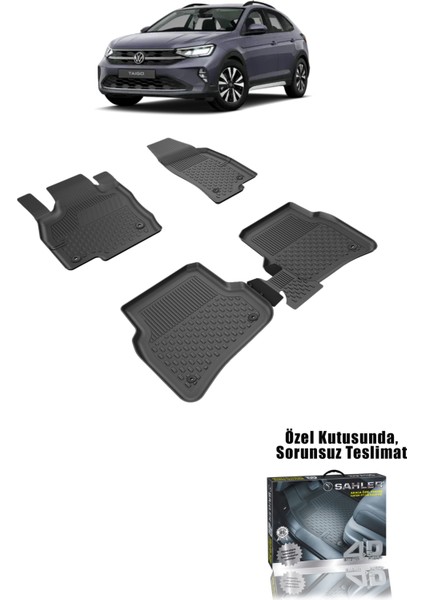 Volkswagen Taigo 2021-2025 Uyumlu 4.5D Premium Havuzlu Oto Paspas- Taigo fiyatları