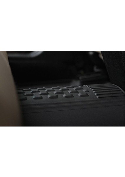 Honda Civic 2016-2020 Fc5 İçin SAHLER 4.5D Premium Özel Havuzlu Paspas Siyah-Civic