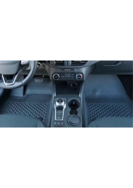 Ford Focus 4 2019-2025 Uyumlu 4.5D Premium Havuzlu Paspas- Focus 4 / 5