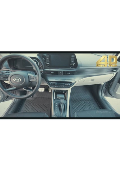 Hyundai Bayon 2021-2025 Uyumlu 4.5D Premium Havuzlu Paspas- Bayon
