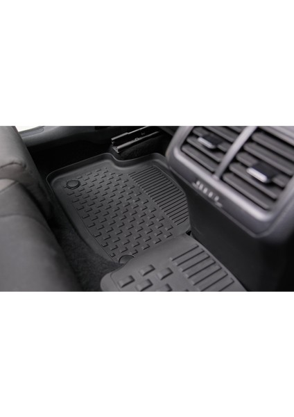 Volkswagen Golf 7 2013-2020 Uyumlu 4.5D Premium Havuzlu Oto Paspas - Golf 7