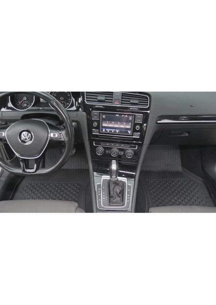 Volkswagen Golf 7 2013-2020 Uyumlu 4.5D Premium Havuzlu Oto Paspas - Golf 7
