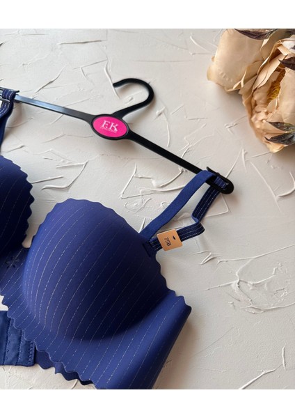 Jennie Ithal Lazer Kesim Dikişsiz Parlak Ipli El Kaplı Push-Up Sütyen -FK1204 fiyatları