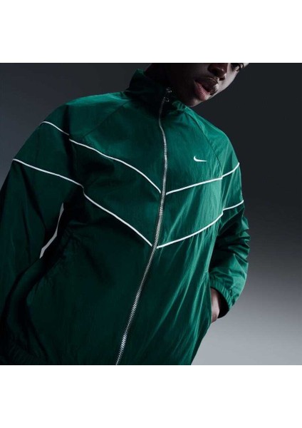 FV6304 468 Sportswear Essentials Windrunner Yeşil Kadın Spor Ceket fırsatları