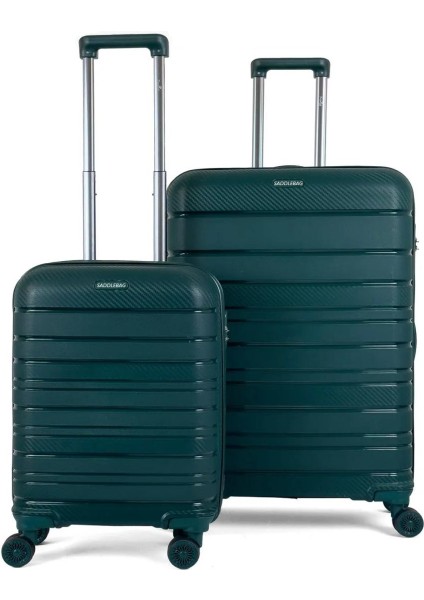 Karbon Pp Seyahat Valizi Horizon Serisi Kırılmaz Bavul, Kabin Boy&Büyük Boy