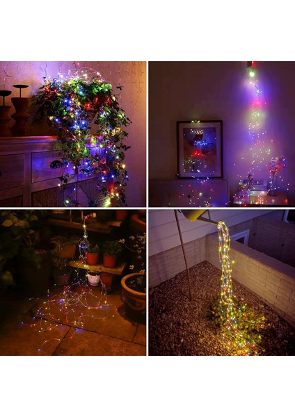 5 Metre Pilli 8 Animasyonlu Renkli Peri LED Dekor Işık,dekoratif Lamba,ev Süsleme modelleri
