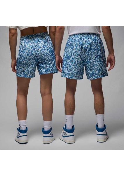 FN4635 423 Nike Mj Essential Poolside Aop Short Erkek Havuz Paşı Plaj Mayo Şort