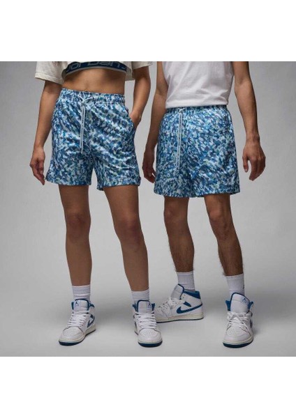 FN4635 423 Nike Mj Essential Poolside Aop Short Erkek Havuz Paşı Plaj Mayo Şort