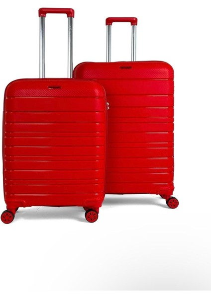 Karbon Pp Seyahat Valizi Horizon Serisi Kırılmaz Bavul, Orta Boy&Büyük Boy