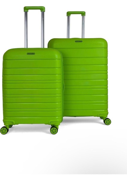 Karbon Pp Seyahat Valizi Horizon Serisi Kırılmaz Bavul, Orta Boy&Büyük Boy