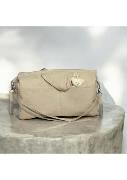 Anne Bebek Bakım Çantası-Fonksiyonel -Sugeçirmez-Bebek Arabasına Uyumlu